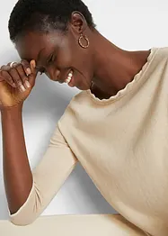Maglione in filato fine in misto seta, bonprix