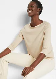Maglione in filato fine in misto seta, bonprix