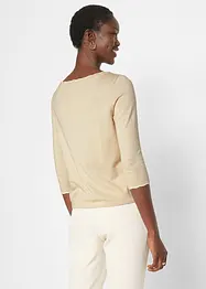 Maglione in filato fine in misto seta, bonprix