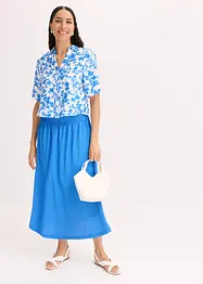 Gonna in jersey con fascia alta in vita, bonprix
