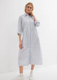 Abito in puro cotone con colletto, bonprix