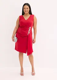 Abito di jersey con applicazione di strass, bonprix