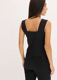 Top con bottoni, bonprix