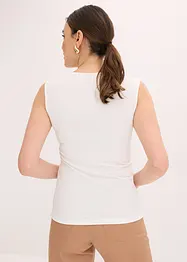 Top con scollatura a carré, bonprix