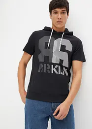 T-shirt con cappuccio in qualità pesante, bonprix