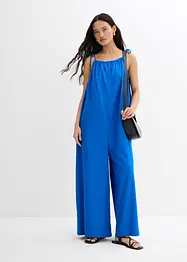 Tuta in misto lino viscosa leggero, bonprix