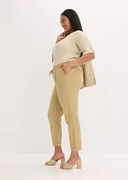 Pantaloni in misto lino, bonprix