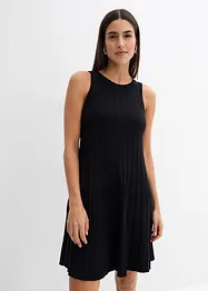 Abito in maglia svasato in misto viscosa, bonprix