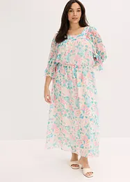 Abito lungo in chiffon, bonprix