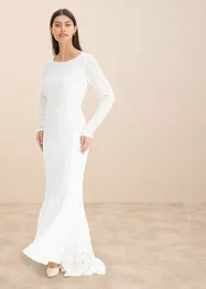 Abito da sposa ricamato con paillettes, bonprix