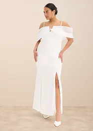 Abito da sposa in satin lucido con strass, bonprix
