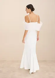 Abito da sposa in satin lucido con strass, bonprix