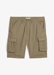 Bermuda cargo in puro cotone, relaxed fit, bonprix
