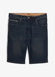 Bermuda di jeans elasticizzati, slim fit, bonprix