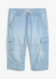 Jeans cargo a pinocchietto regular fit, straight, bonprix