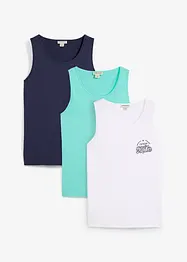 Canotta in puro cotone (pacco da 3), bonprix