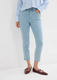 Jeans slim fiti con cinta comoda, vita media, bonprix