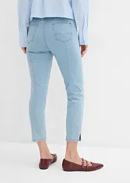 Jeans slim fiti con cinta comoda, vita media, bonprix