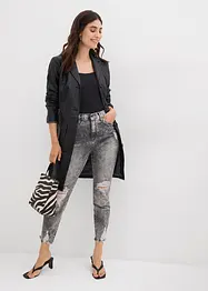 Mom jeans con effetto sdrucito, bonprix