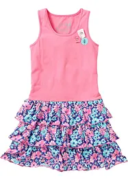 Abito di jersey con balze, bonprix