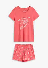Pigiama estivo in puro cotone, bonprix