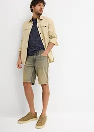 Bermuda in jeans dirty washed, regular fit, bonprix