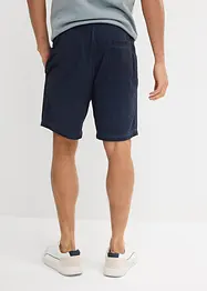 Bermuda in felpa con effetto lavato, bonprix