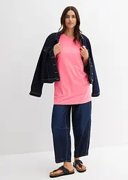 T-shirt boxy in puro cotone biologico, bonprix