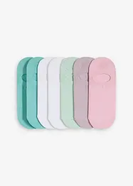 Fantasmini con cotone biologico e strisce in silicone (pacco da 7 paia), bonprix