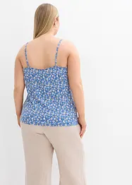 Top floreale in viscosa fluente, bonprix