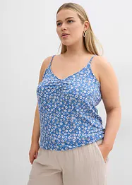 Top floreale in viscosa fluente, bonprix