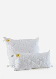 Cuscino effetto piuma con ricami floreali, bonprix