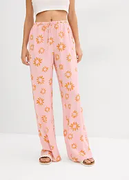 Pantaloni in morbida viscosa con elastico in vita, bonprix