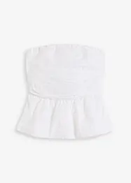 Top a fascia con fondo a palloncino, bonprix
