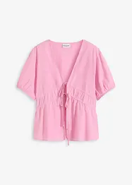 Blusa con laccetti, bonprix