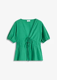 Blusa con laccetti, bonprix
