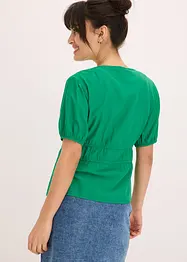 Blusa con laccetti, bonprix