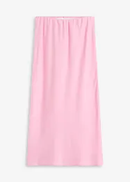 Gonna midi in satin, bonprix
