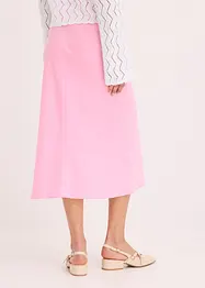 Gonna midi in satin, bonprix
