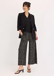 Pantaloni culotte in  jersey crêpe, bonprix