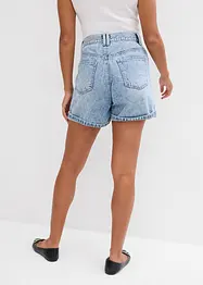 Shorts di jeans, vita alta, bonprix