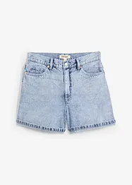 Shorts di jeans, vita alta, bonprix