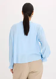 Blusa con ricami traforati, bonprix