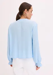 Blusa con ricami traforati, bonprix