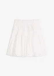 Minigonna con ricami traforati, bonprix