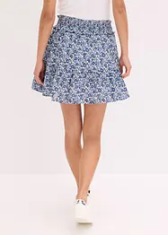 Minigonna di cotone leggero in stile bohémien, bonprix