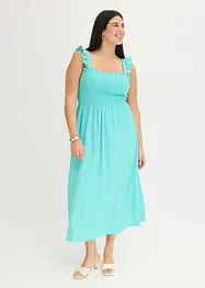 Abito di jersey con smock, bonprix