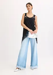 Top con frange, bonprix