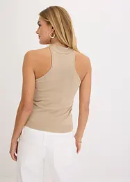 Top all'americana in maglia di soffice viscosa, bonprix