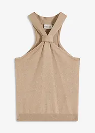 Top all'americana in maglia di soffice viscosa, bonprix